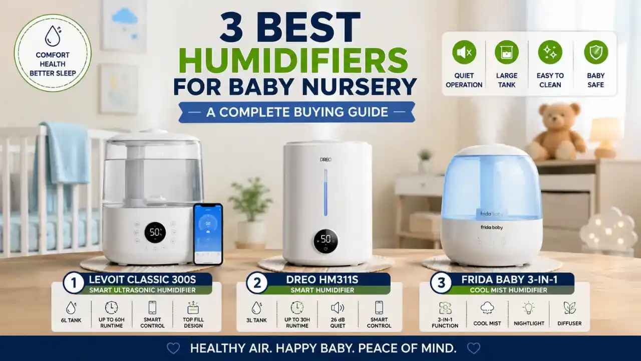 Humidifiers for Baby Nursery