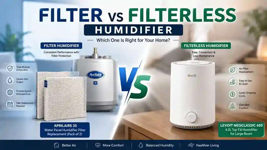 Filter vs Filterless Humidifier
