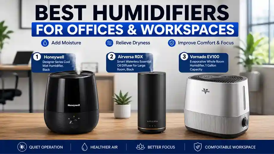 Humidifiers for Offices and Workspaces