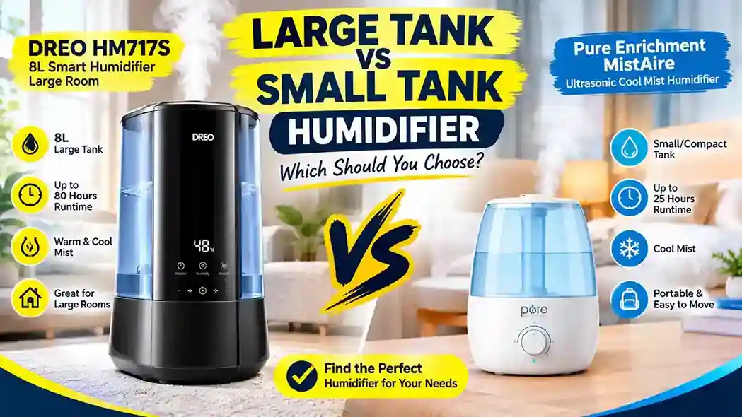 large Tank Vs Small Tank Humidifier